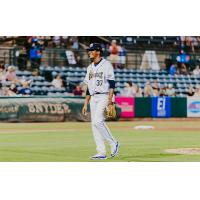 Charleston RiverDogs' Luis Hernandezon game night