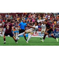 Louisville City FC tests the Detroit City defense