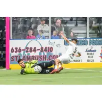 St. Louis Ambush goalkeeper Paulo Nascimento vs. the Empire Strykers