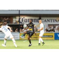 Kenardo Forbes of the Pittsburgh Riverhounds