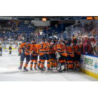 Worcester Railers on game night