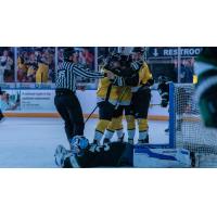 Wichita Thunder celebrate win