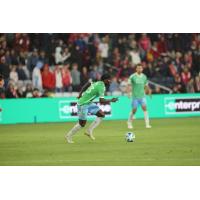 Seattle Sounders FC in action