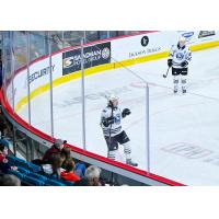 Wenatchee Wild's Evan Friesen and Reid Andresen on game night