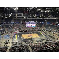 A view of the Grand Rapids Rise from high in Van Andel Arena