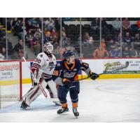 Flint Firebirds center Hayden Reid