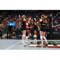 Columbus Fury celebrate an important point