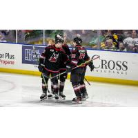 Adirondack Thunder celebrate a goal