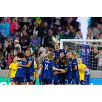 San Diego Wave FC celebrate a goal