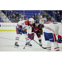 Vancouver Giants face off with the Spokane Chiefs
