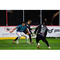 St. Louis Ambush battle the Dallas Sidekicks
