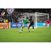 Seattle Sounders FC battles the San Diego FC
