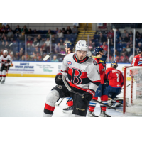 Belleville Senators' Xavier Bourgault on game night