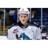 Kelowna Rockets defenceman Will Sharpe
