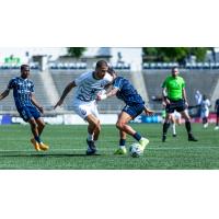 South Georgia Tormenta FC eye the ball against Charlotte Independence