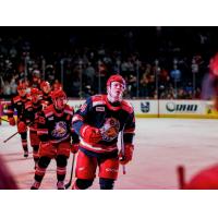 Grand Rapids Griffins skate off the ice