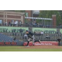 Somerset Patriots pitcher Cam Schlittler