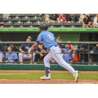 Charleston RiverDogs second baseman Narciso Polanco