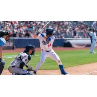 Sean McLain at bat for the Tulsa Drillers