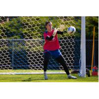 North Carolina Courage goalkeeper Hensley Hancuff