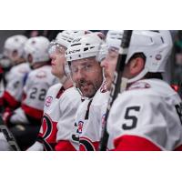 Sam Gagner with the Belleville Senators