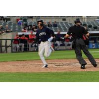 Somerset Patriots shortstop George Lombard Jr.
