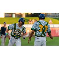 Damon Keith of the Tulsa Drillers rounds third after a homer