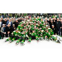 London Knights with the J. Ross Robertson Cup as OHL Champions