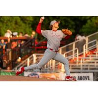 Winnipeg Goldeyes pitcher Landen Bourassa