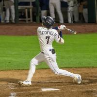 Tri-City Dust Devils outfielder Joe Redfield
