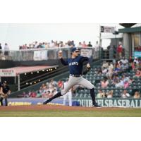 Somerset Patriots pitcher Cam Schlittler