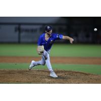 Biloxi Shuckers' Nick Merkel in action