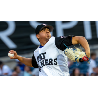 Tulsa Drillers' Chris Campos in action