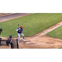 Green Bay Rockers outfielder Justin Journette at the plate