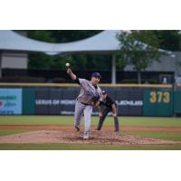 Pensacola Blue Wahoos deliver a pitch