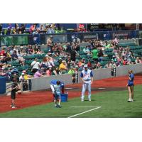 Between innings fun with the Green Bay Rockers