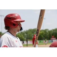Winnipeg Goldeyes first baseman Matthew Warkentin