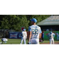 Myrtle Beach Pelicans third baseman Matt Halbach