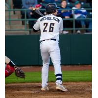 Tri-City Dust Devils first baseman Ryan Nicholson