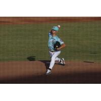 Biloxi Shuckers' Coleman Crow on the mound