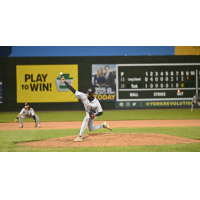Long Island Ducks on the mound