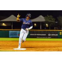 Montgomery Biscuits first baseman Xavier Isaac