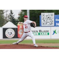 Winnipeg Goldeyes pitcher Zan Rose