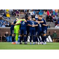 Chattanooga FC huddle