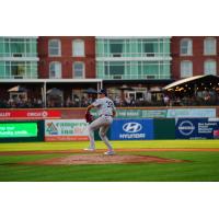 Somerset Patriots pitcher Carlos Lagrange