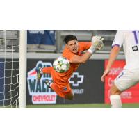 Louisville City FC's Damian Las in action