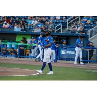 Biloxi Shuckers' Demetrius Hill on game night