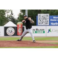 Sioux City Explorers' Nate Gercken on the mound