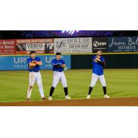Hickory Crawdads on game night
