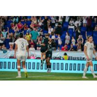 Gotham FC's Esther González and Geyse on game night